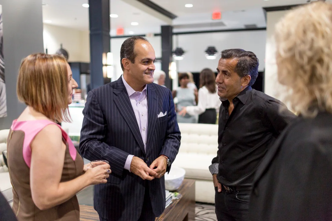David Nour with leaders at a Relationship Economics® event
