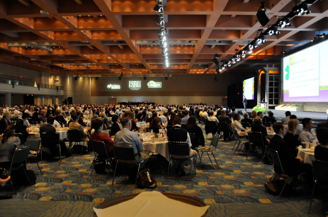 Executive leaders gathered for a David Nour keynote